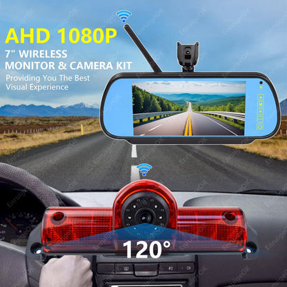 Wireless Backup Camera for Chevy Expres GMC Savana Explorer Van & 7" Monitor2