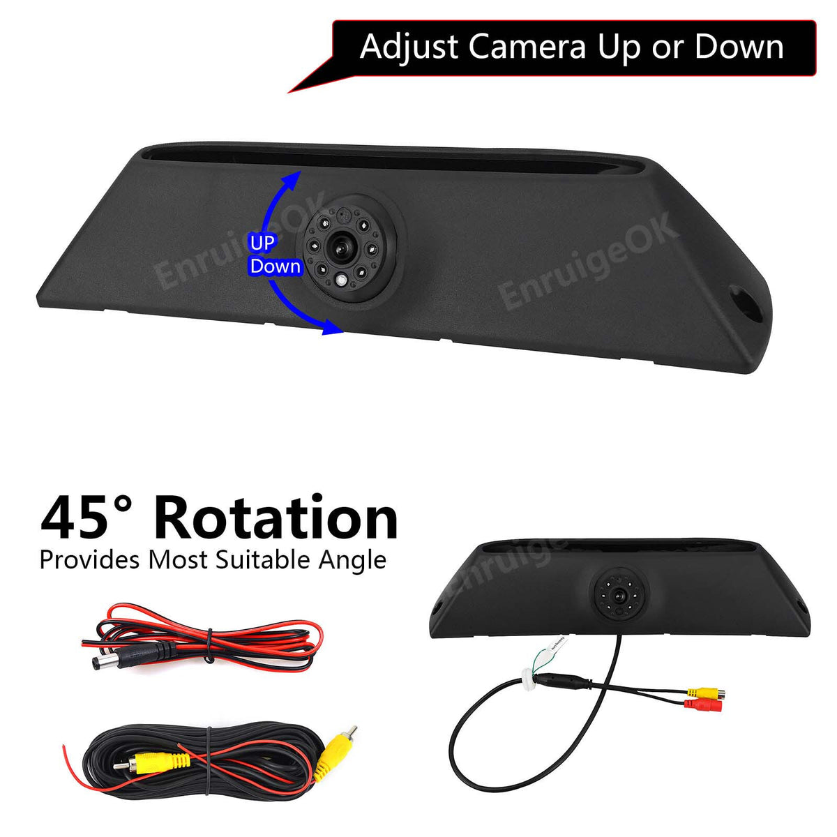 Brake Light Rear View Reversing Camera For Iveco Daily 4Gen (2011-2014)8