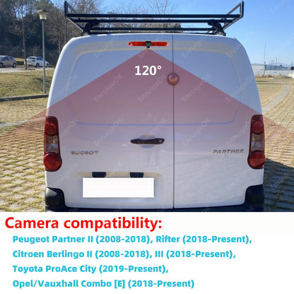 Brake Light Reversing Camera for Citroen Berlingo Peugeot Partner 2008-present2