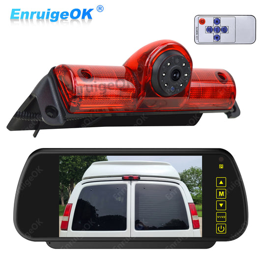 Brake Light Camera for Chevrolet Express/ GMC Savana Explorer Van+7" Monitor0