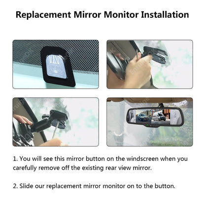 New Brake Light Reversing Camera For Peugeot Expert MK2 + 6.86'' Split Screen13
