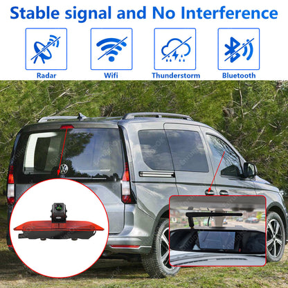 For VW Caddy MK4 2020-Present Wireless Rear Brake Light Reversing Camera Kit3