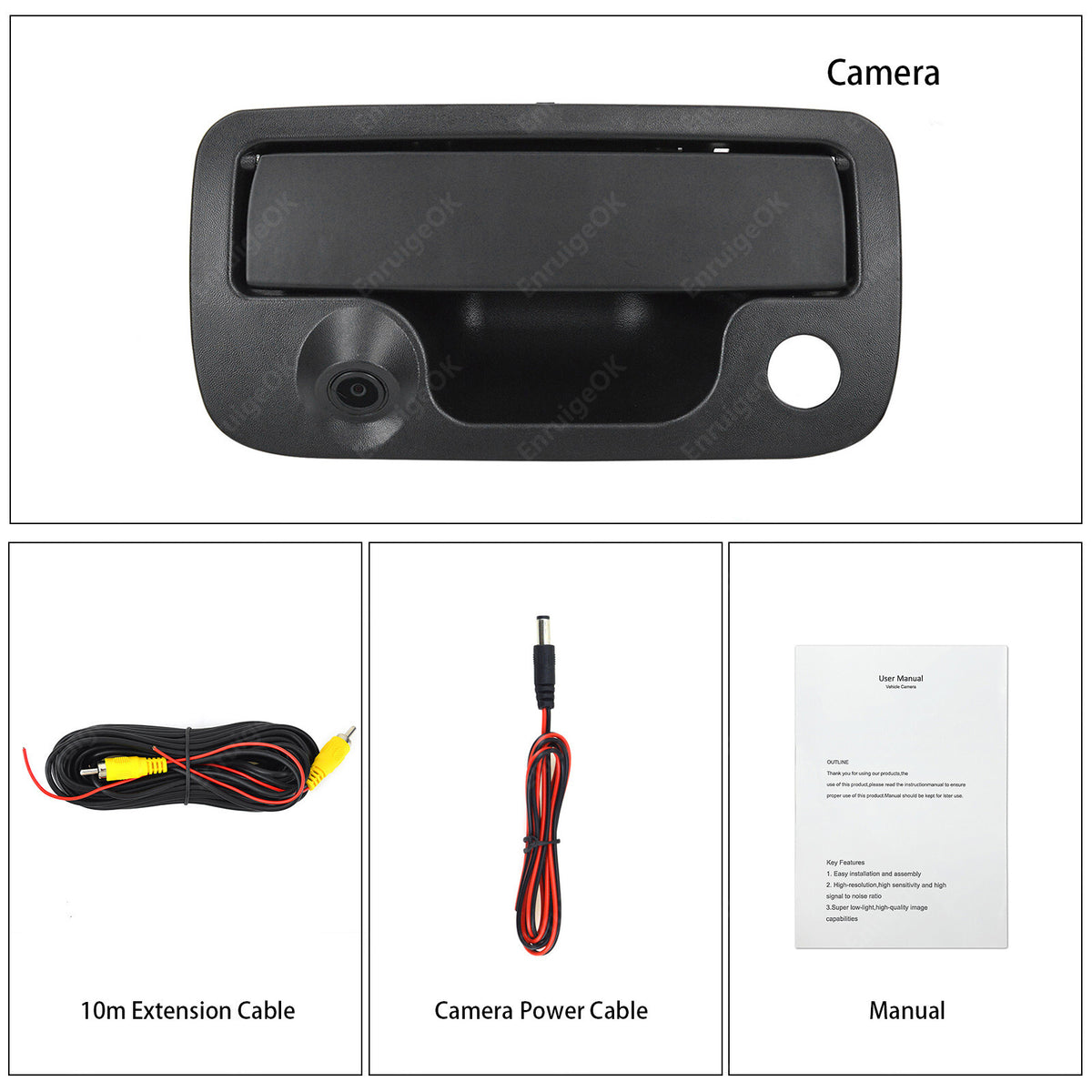Reversing Camera for VW Amarok 2010-2020 Trunk Handle Rear View Parking Camera7