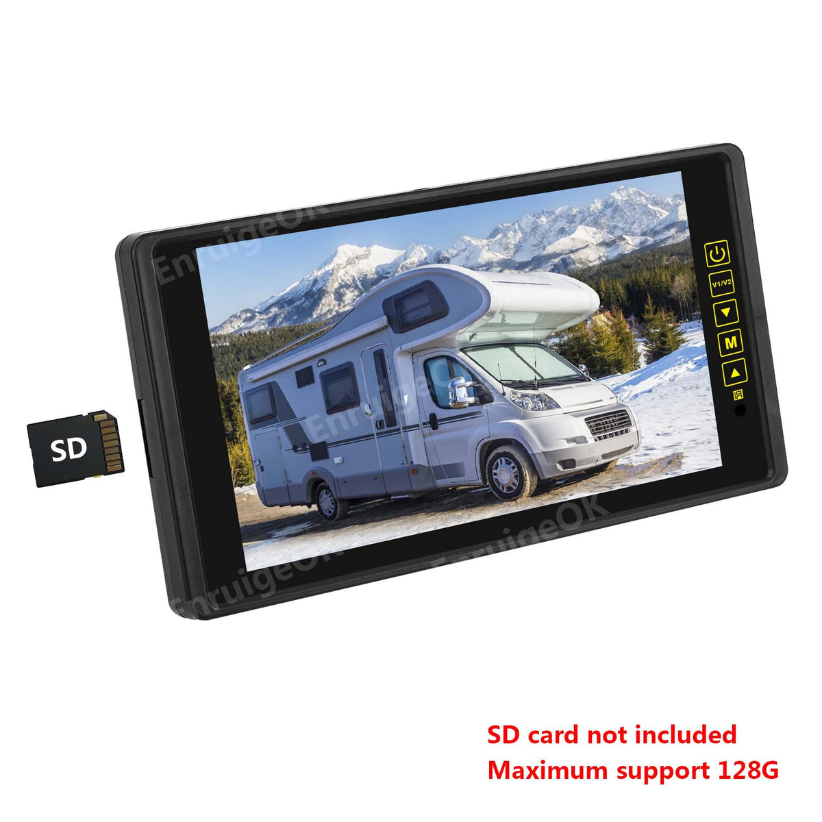 9" Split Screen DVR Monitor & AHD Dual Commercial Rear View Reversing Camera Kit12
