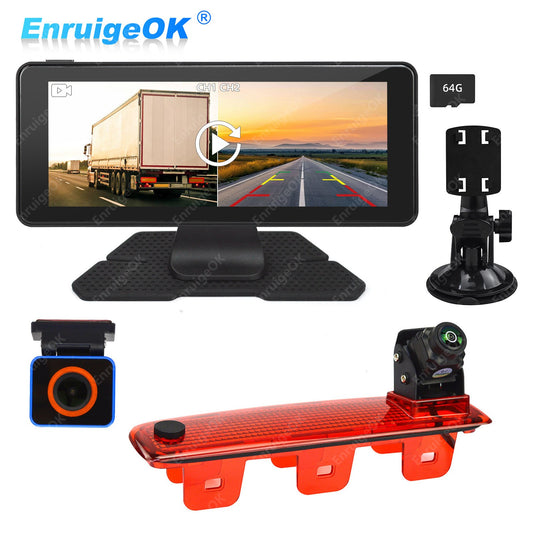 6.86" Monitor&Rear Brake Light Reversing Camera for Dacia Dokker Dacia Logan MCV0