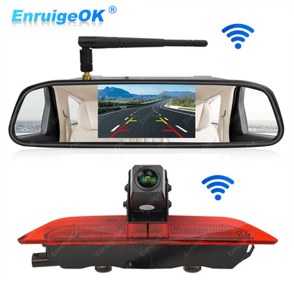 For VW Caddy MK4 2020-Present Wireless Rear Brake Light Reversing Camera Kit0