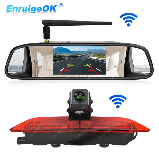 For VW Caddy MK4 2020-Present Wireless Rear Brake Light Reversing Camera Kit0