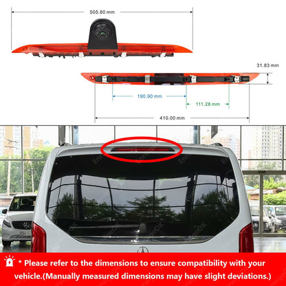 3rd Brake Light Reverse Camera Kit for Mercedes-Benz V-Class V260 V260L V2005