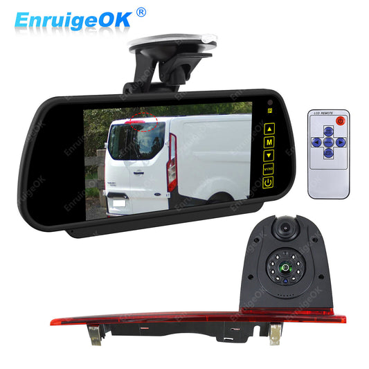 Dual Lens Brake Light Reversing Camera Kit For Ford Transit Custom 2012-20150