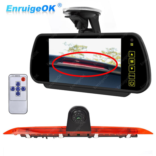 Brake Light Reversing Camera for Mercedes-Benz V-Class V260 V260L & 7" Monitor0
