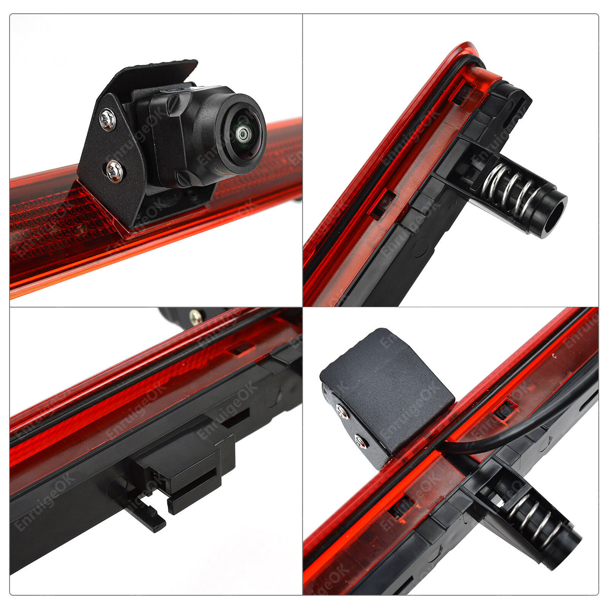Rear Brake Light Camera Kit For VW Transporter T5 T5.1 Tailgate Single Door Only4