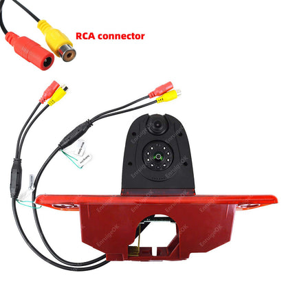 Peugeot Expert 2007-2016 Dual Rear Brake Light Reversing Camera &DVR Monitor Kit7
