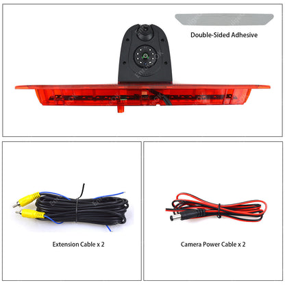 Dual Lens Rear Brake Light Parking Camera For Ford Transit 350 MK8 2014-Present18