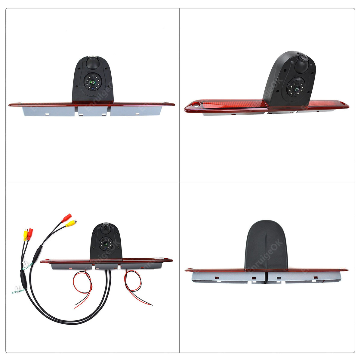Dual Lens Brake Light Reversing Camera For Mercedes Sprinter &6.86" Split Screen8