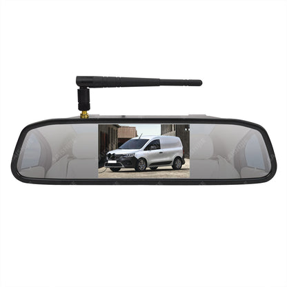 Wireless Rear Brake Light Reversing Camera for Renault Kangoo & 4.3" Monitor Kit16