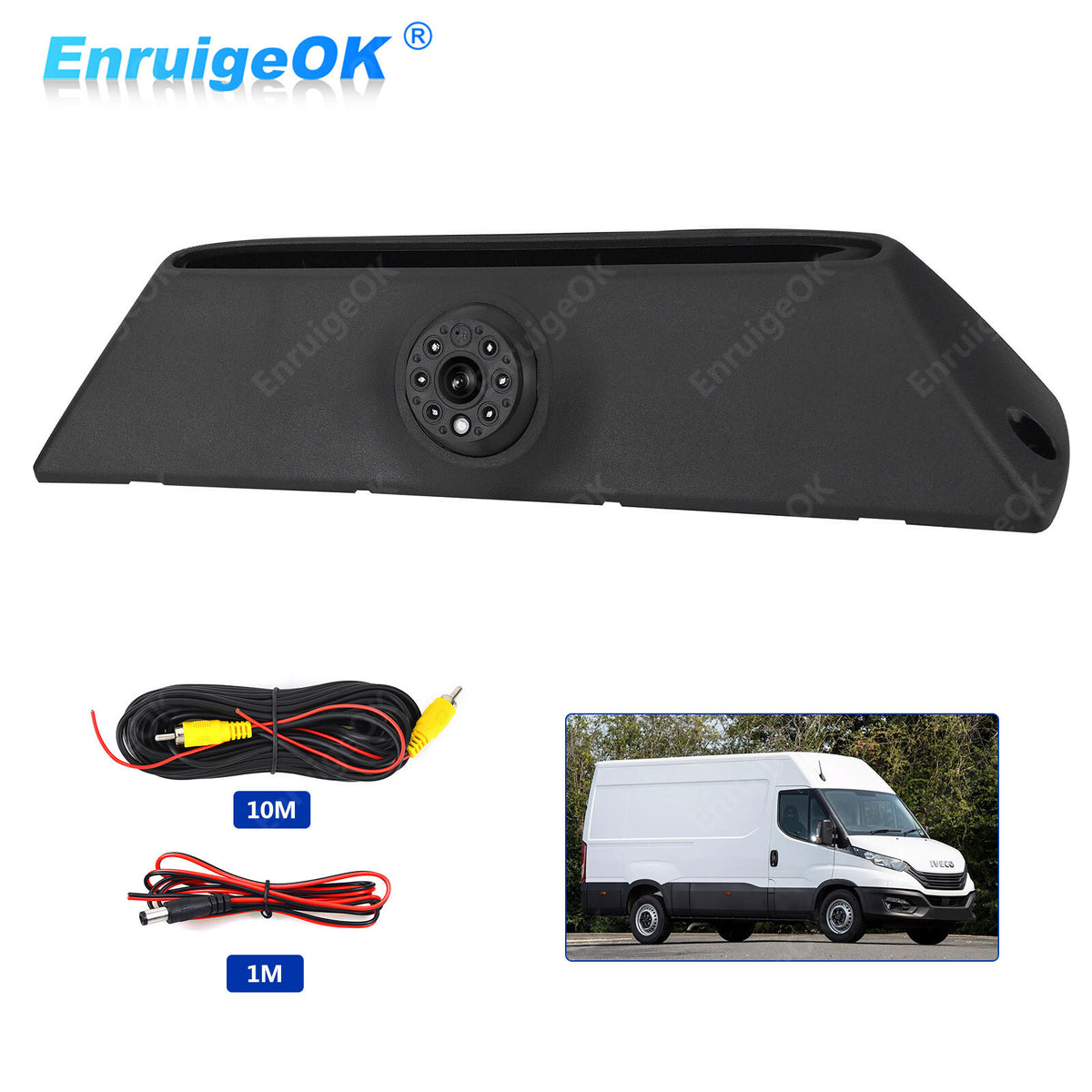 Brake Light Rear View Reversing Camera For Iveco Daily 4Gen (2011-2014)0