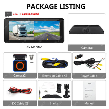 6.86" Monitor & Brake Light Reverse Camera for Iveco Daily [5th Gen] (2011-2014)23
