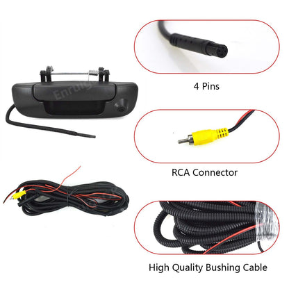 Tailgate Handle  Rear View Backup Camera for Dodge Ram 1500 2500 3500 2002-20084