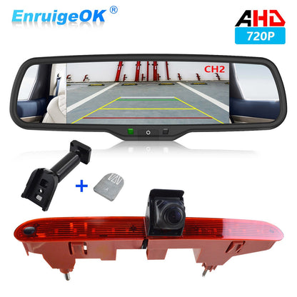 Reverse Camera For Citroen Berlingo Peugeot Partner Mk2 Mk3 + 6.86" Monitor0