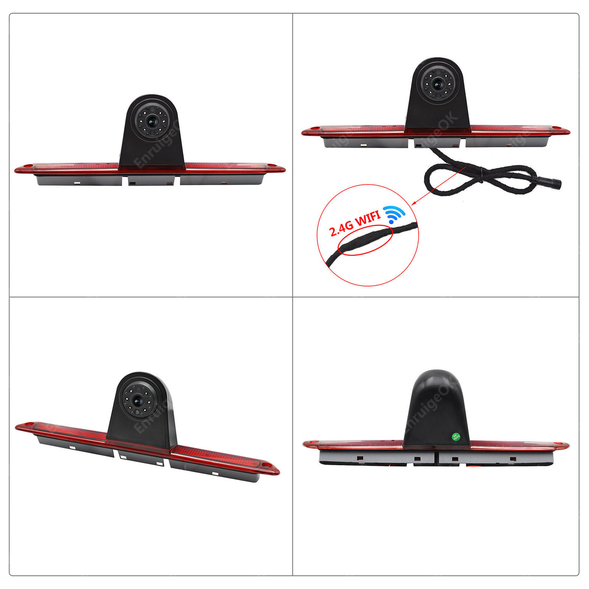 Wireless 7" Monitor & Brake Light Reversing Camera For Mercedes-Benz Sprinter/VW7