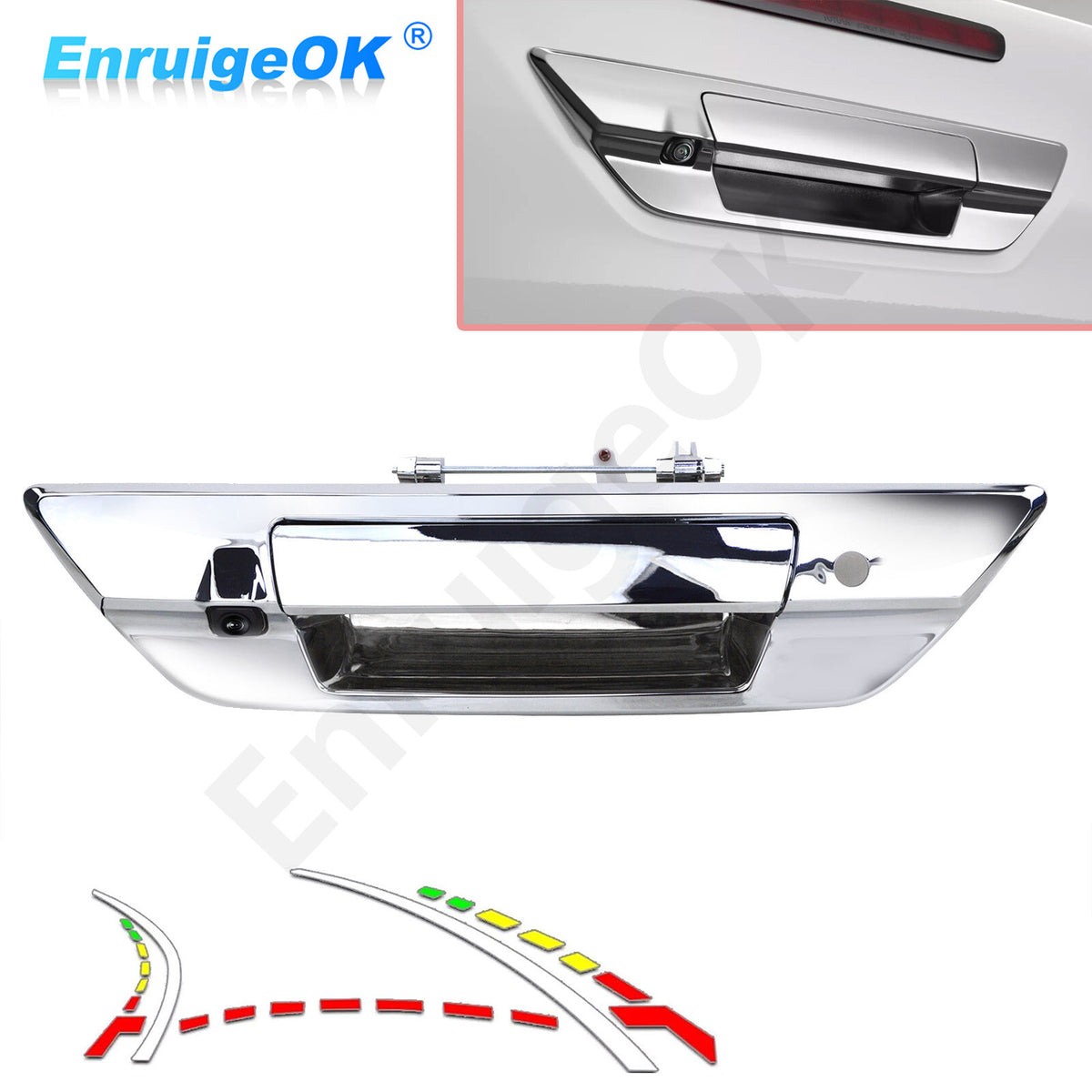 Reversing Camera for Toyota Hilux Revo 2015-2021 Pickup Truck Tailgate Handle0