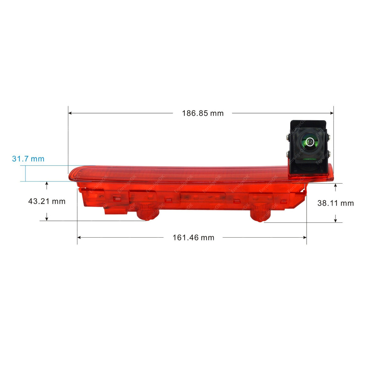 For Volkswagen Transporter T5 T6 Van Brake Light Rear View Reversing Camera Kit4