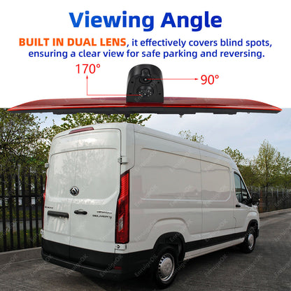 Dual Lens Brake Light Reversing Camera for Maxus Deliver 9 e Deliver 9 2020-20247