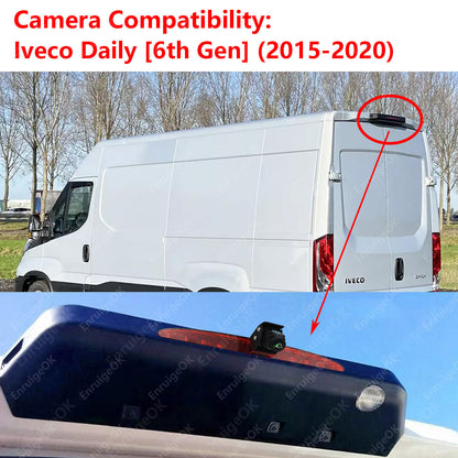 LED Brake Light Rear View Reversing Camera For IVECO DAILY 2015-20202