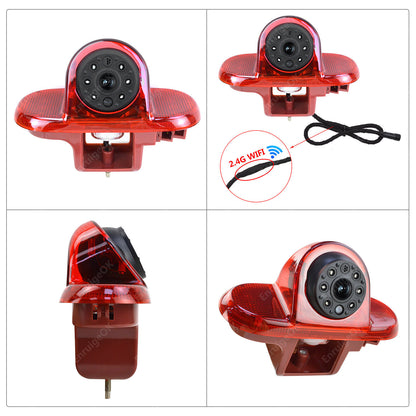Wireless 5" Monitor & Rear Brake Light Camera For Vauxhall Vivaro Renault Trafic11
