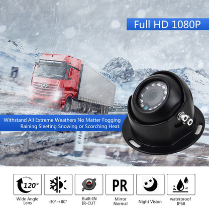 4 Pin Heavy Duty Caravan Reversing Rear View Dome Camera AHD 1080P Night Vision1