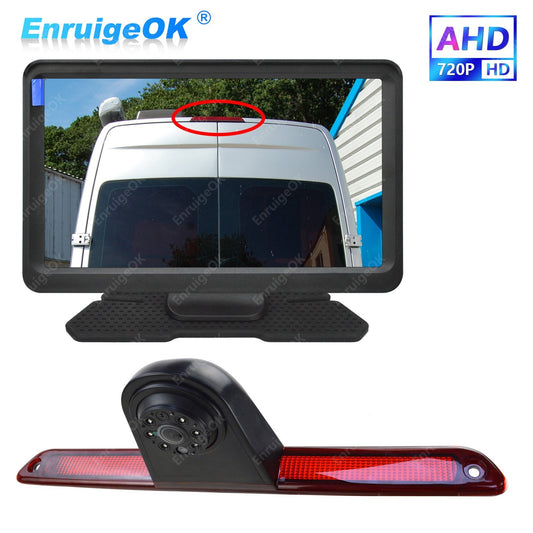 7" Monitor & Rear Brake Light Reversing Camera for Mercedes Sprinter VW Crafter0