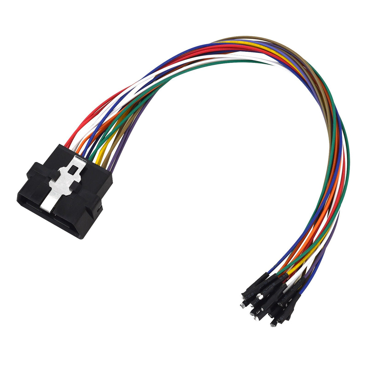 16Pin Car Stereo Radio ISO Wire Harness Extension Cable for Android Player 33cm3