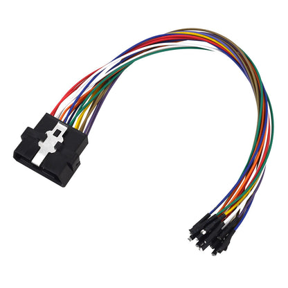 16Pin Car Stereo Radio ISO Wire Harness Extension Cable for Android Player 33cm3