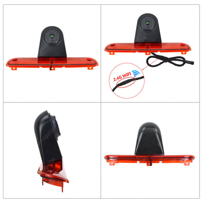 Wireless 5" Monitor & Brake Light Reversing Camera For Fiat Ducato Citroen Relay8