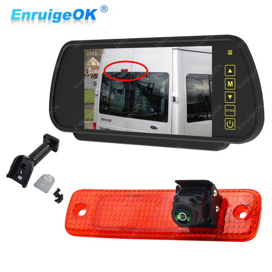 7" Monitor Rear Brake Light Reversing Camera for Ford Transit Van 2006-20130