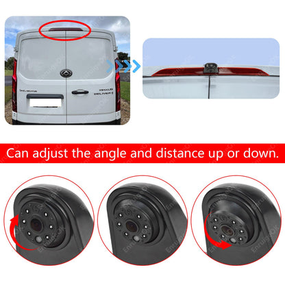 Wireless Rear Brake Light Camera Kit for Maxus V90 Deliver 9 Vans 2019 onwards4
