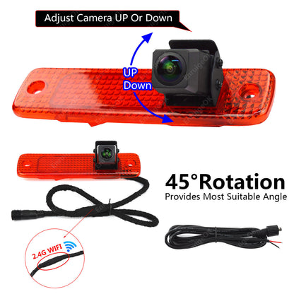 Wireless Rear Brake Light Reversing Camera Kit for Ford Transit [MK7](2006-2013)9