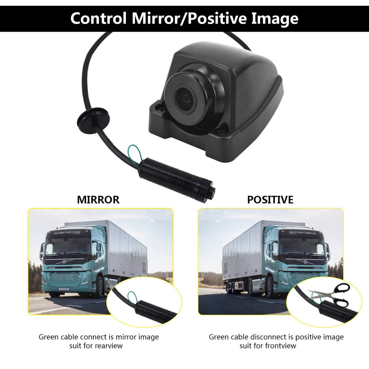 7'' Backup Camera System With Monitor Kit Back Parking Night Vision For Truck RV4