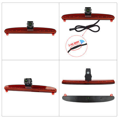 For IVECO DAILY 6th Gen Wireless Rear Brake Light Reversing Camera &Monitor Kit10