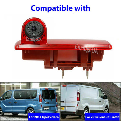 Brake Light Reverse Rear View Camera Kit For Opel Vivaro Vauxhall Renault Trafic3
