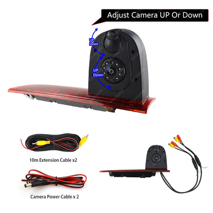 7" Monitor 3rd Brake Light Rear View Backup Camera for Ford Transit Custom Van5