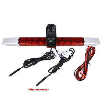 Dual Lens Brake Light Reversing Camera & 6.86" DVR Split Monitor Kit for Vans5