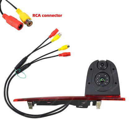 Dual Brake Light Camera for Ford Transit Custom (2012-2015) &6.86" Split Monitor6