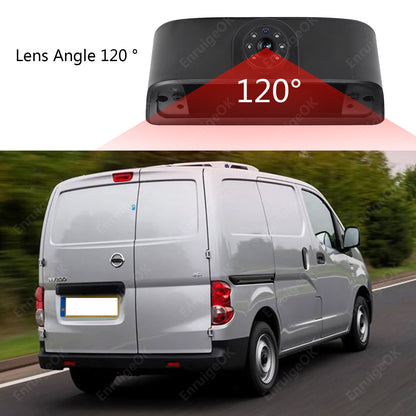 Rear Brake Light Reversing Camera For Nissan NV200 Chevrolet City Express HD720P7