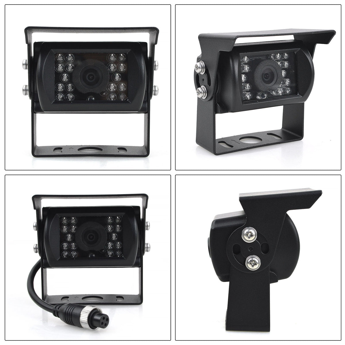7" Monitor Reversing Backup HD Camera Parking Rear View System For RV Truck Bus13