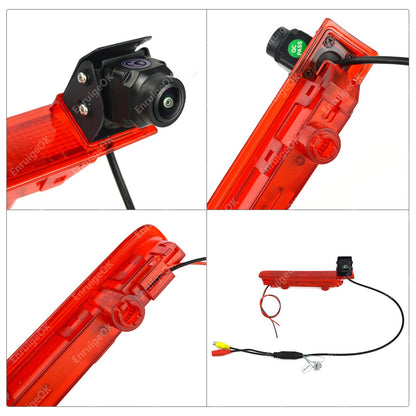For Volkswagen Transporter T5 T6 Van Brake Light Rear View Reversing Camera Kit5