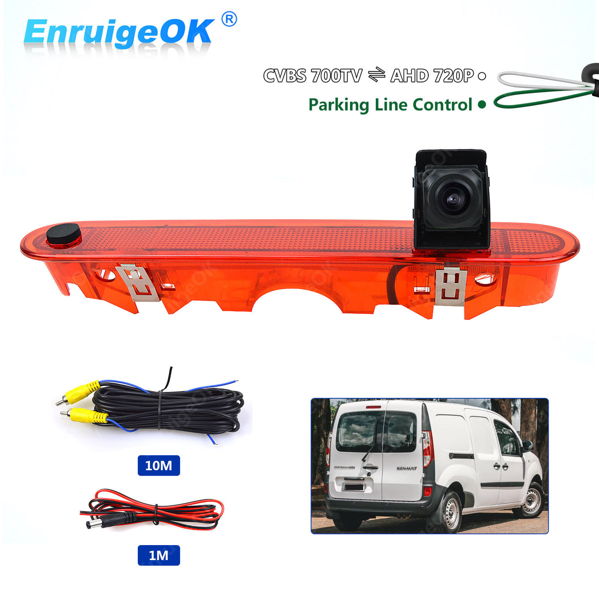 Brake Light Reversing Camera For Renault Kangoo Mercedes-Benz Citan 2012-20210