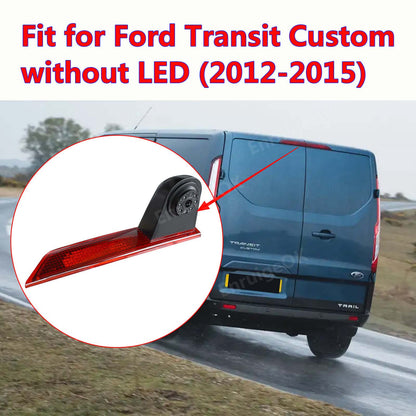 7" Monitor & Double Door Brake Rear Light Reverse Camera for Ford Transit Custom1