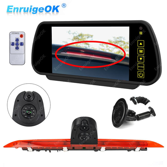 Dual Lens 3rd Brake Light Backup Camera Kit for Mercedes-Benz V-Class V260 V260L0