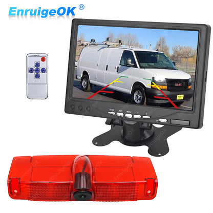 Car Rear View Brake Light Camera Kit For Chevy Express GMC Savana Van 2003-20160